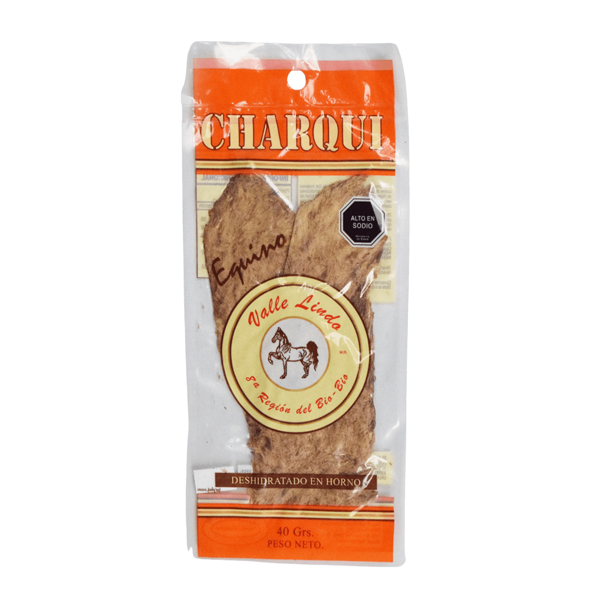 Charqui Equino 40 gramos al vacío